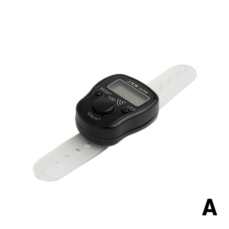 Backlit LED electronic thumb counter